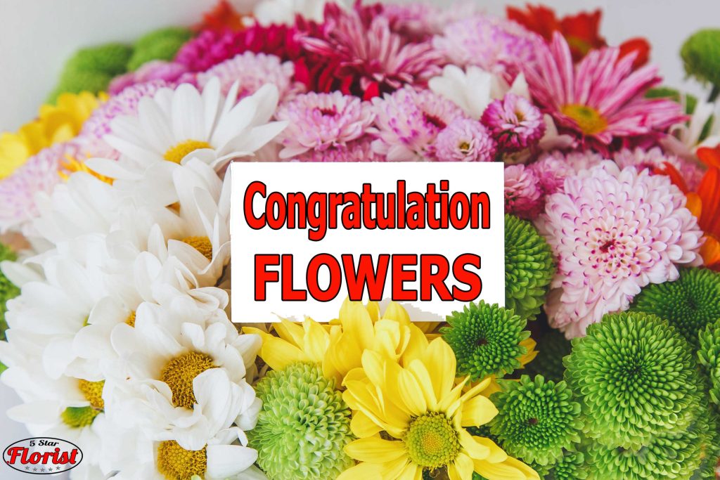 congratulations flowers Los Angeles